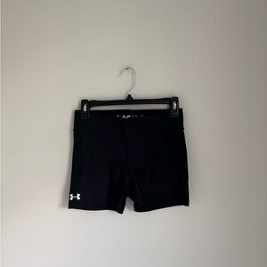 Under Armour  Black Compression Shorts Size M